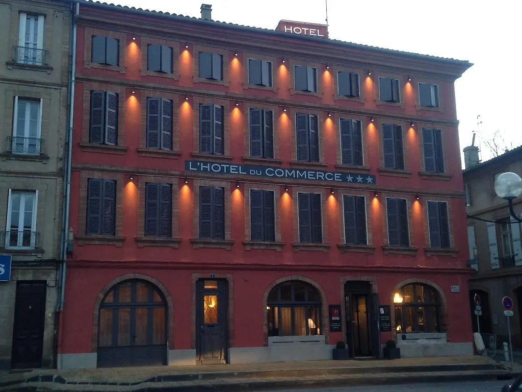 Hotel Du Commerce Montauban 3*,